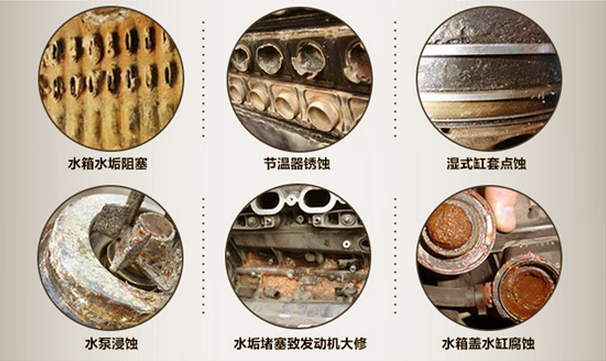 傳統(tǒng)冷卻液帶來的危害-來自冷卻系統(tǒng)保養(yǎng)期間真實的拍攝